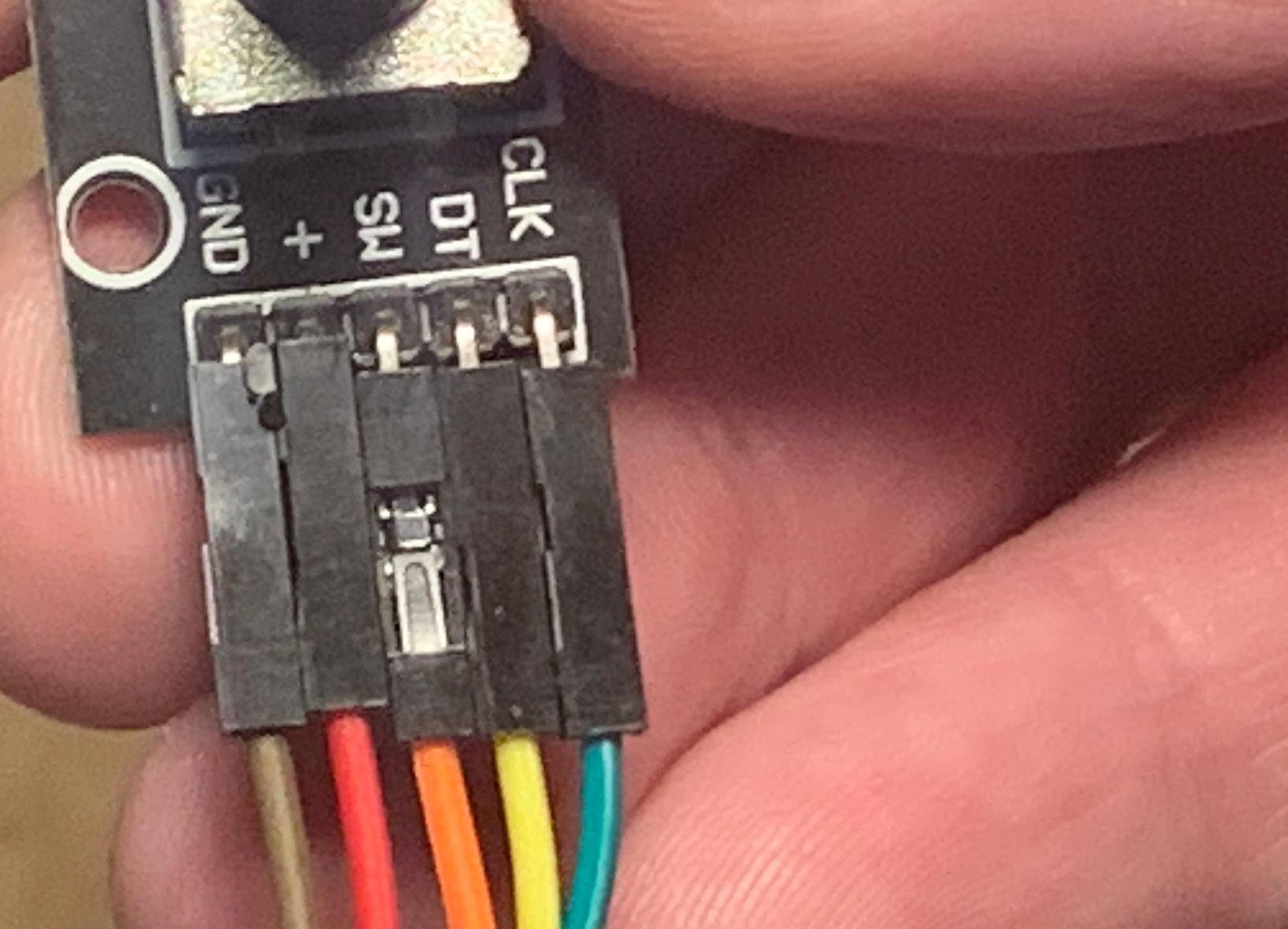 Step 5 - Connecting the Rotary Encoder/Decoder