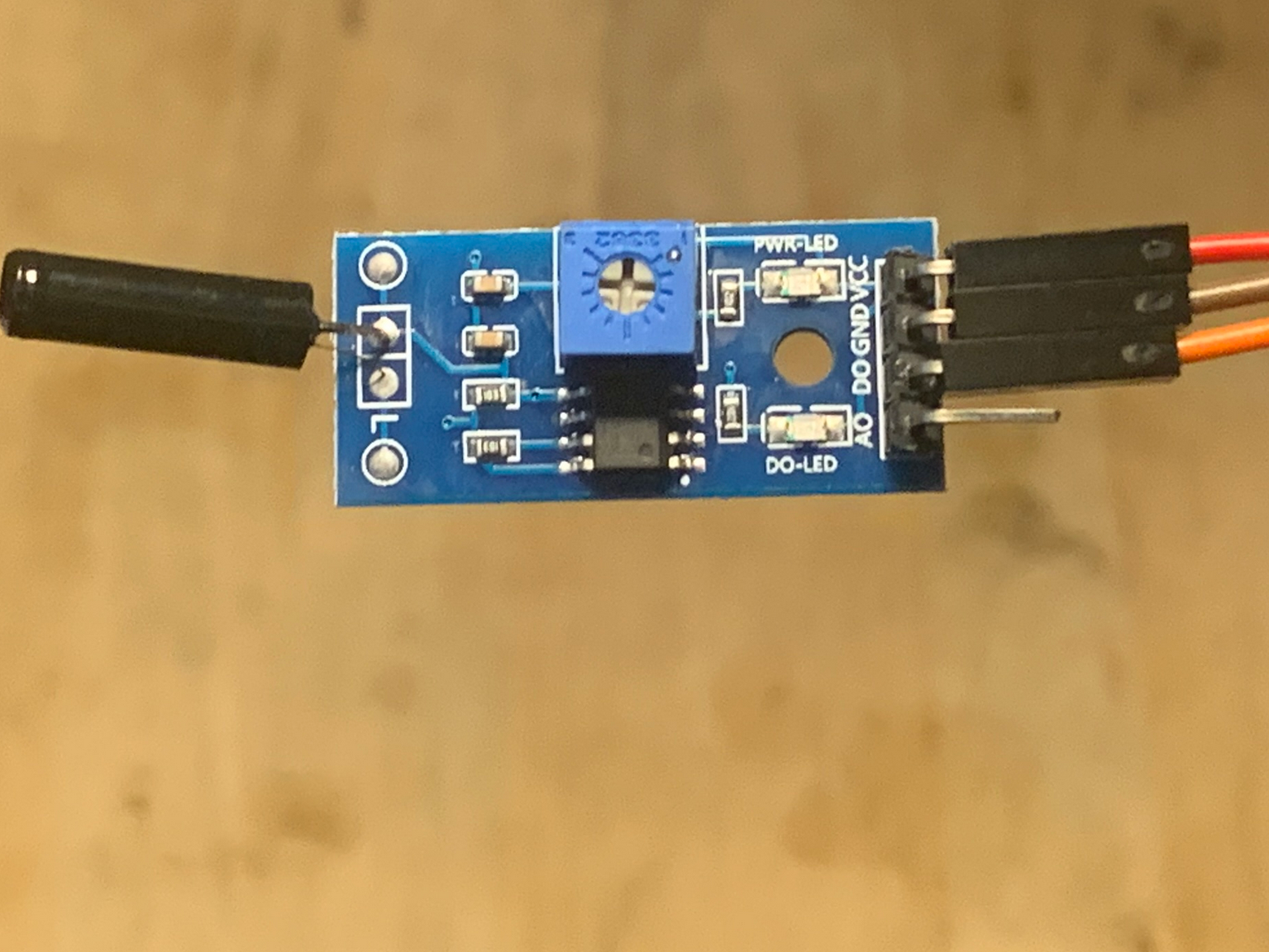 Step 6 - Connecting the Vibration Sensor