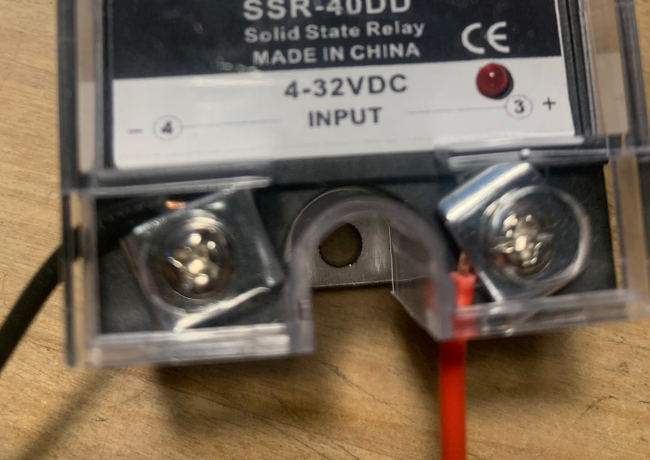 Step 8 - Mounting the Solid State Relay