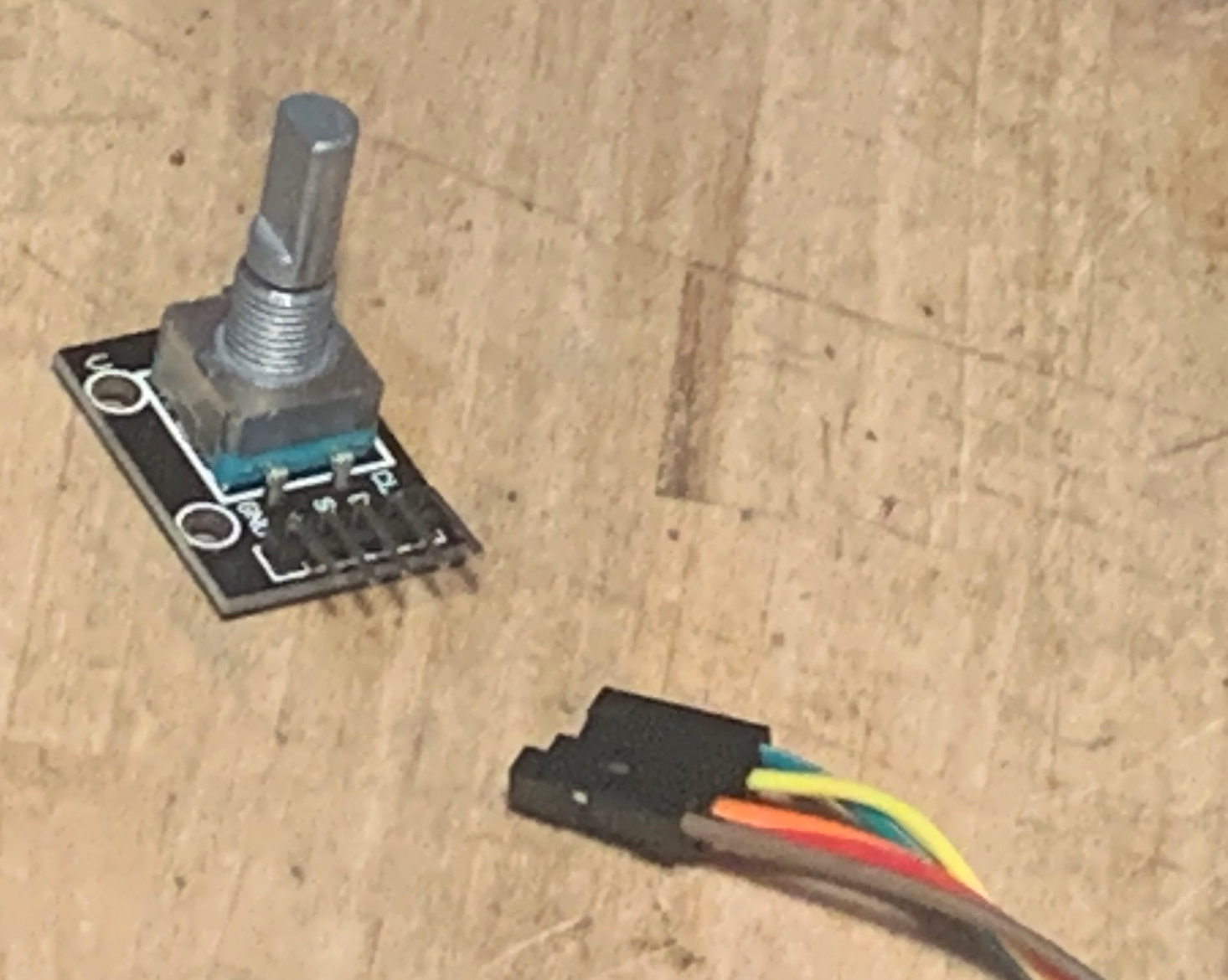 Step 5 - Connecting the Rotary Encoder/Decoder
