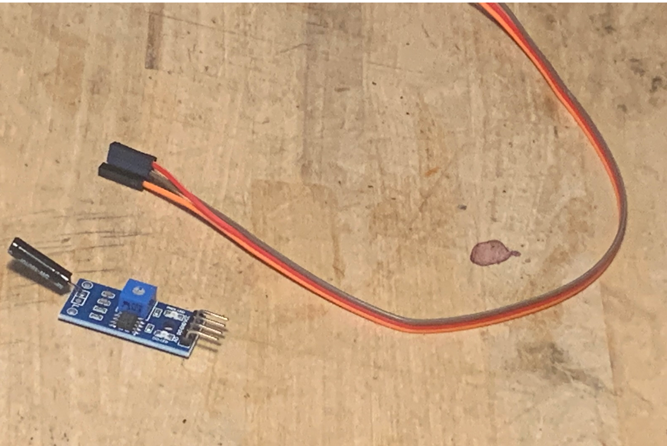 Step 6 - Connecting the Vibration Sensor